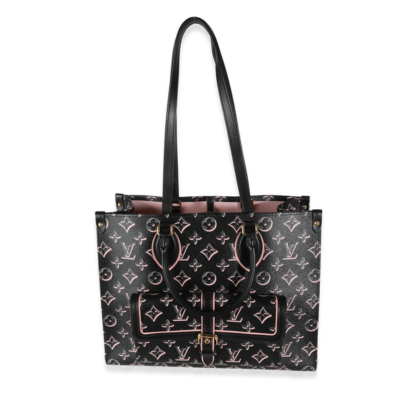 Louis Vuitton Black Monogram Canvas Fall For You Onthego MM - Picture 7 of 7